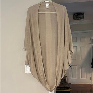 J. Jill Light Brown Women's Poncho